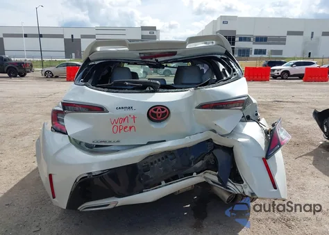 2019 Toyota Corolla Xse z USA, uszkodzony, nr VIN JTNK4RBE9K3012087